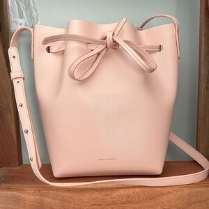 Mansur Gavriel Blush Crossbody Bag